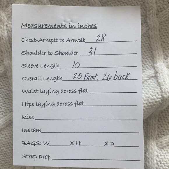 Mer sea Cozy Cream Cable Knit Sweater - Picture 9 of 9